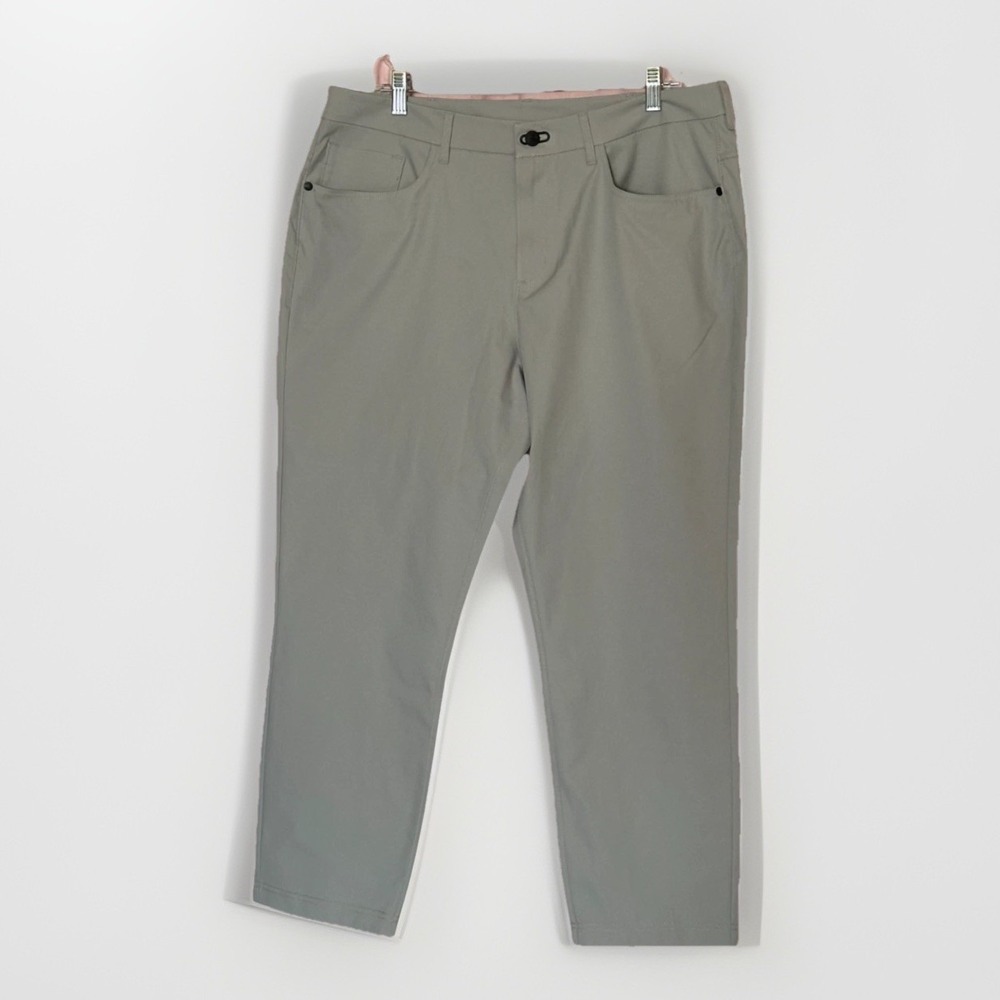 Public Rec All Day Every Day Pants Mens 36x28 Gray Stretch Performance Casual
